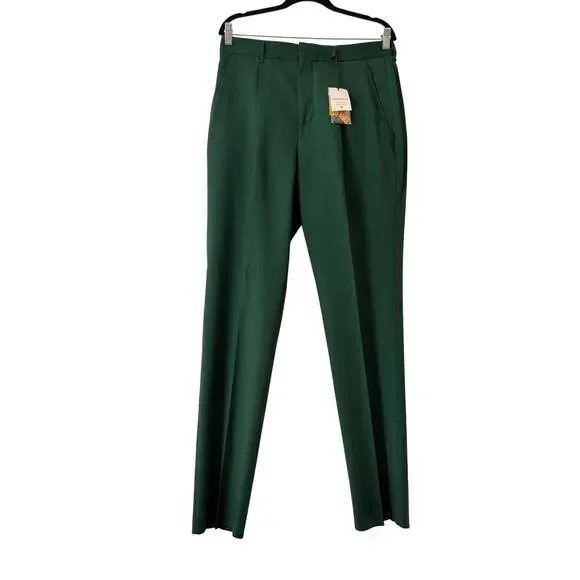 Tod's NWT Wool Olive Green Pants